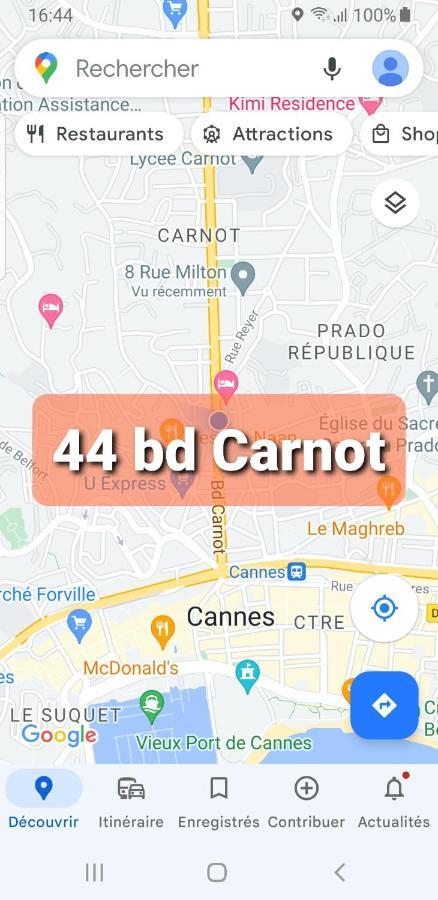 Cannes Carnot 1 エクステリア 写真